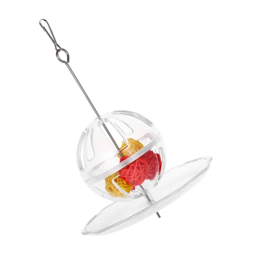 Yardwe Papageienfutterball vogelfutterspender vogelfutterhäuschen vogelfutterstelle bunt klein groß hängender Futterspender Nahrungssuchesystem für Papageien Acryl Transparent Yardwe Papageienfutterball vogelfutterspender vogelfutterhäuschen vogelfutterstelle bunt klein groß hängender Futterspender Nahrungssuchesystem für Papageien Acryl Transparent von Yardwe