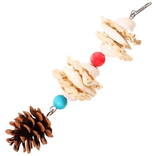 Yardwe Parrot Chewing Toy Für Vögel Hängendes Futterspielzeug Beschäftigung Von Papageien Und Langlebig Für Käfige Und Yardwe Parrot Chewing Toy Für Vögel Hängendes Futterspielzeug Beschäftigung Von Papageien Und Langlebig Für Käfige Und von Yardwe