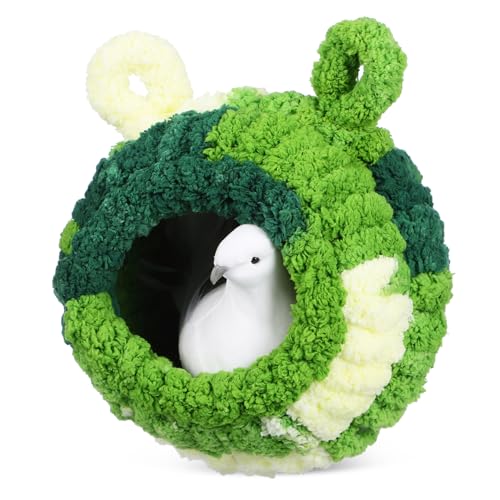 Yardwe Papageiennest Sittichbett Nest Für Vögel Warmer Vogel Bausatz Vogel Nisten Eingesperrt Vogelkäfig Stall Kabine Taube Vogelspielplatz Sittichnest Für Käfig Hütte Korallenvlies Green Yardwe Papageiennest Sittichbett Nest Für Vögel Warmer Vogel Bausatz Vogel Nisten Eingesperrt Vogelkäfig Stall Kabine Taube Vogelspielplatz Sittichnest Für Käfig Hütte Korallenvlies Green von Yardwe