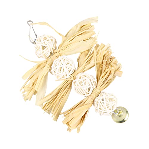Yardwe Papageien-luffa-Spielzeug Vogel-kauspielzeug Für Den Käfig von Yardwe