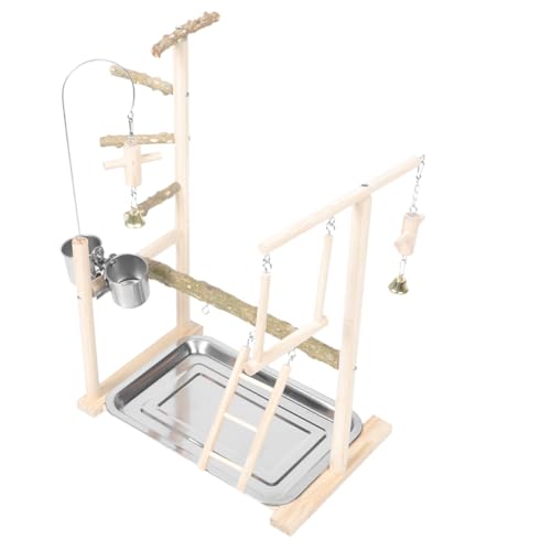 Yardwe Natural Bird Toy Vogelstand Hochwertige Papageien- Plattform Mit Kauspielzeug Für Nymphensittiche Und Andere Vögel Und Langlebig Yardwe Natural Bird Toy Vogelstand Hochwertige Papageien- Plattform Mit Kauspielzeug Für Nymphensittiche Und Andere Vögel Und Langlebig von Yardwe