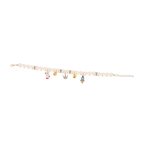 Yardwe Perlenkette Hund Drinnen Rosa Blau Haustier Katzenhalsbänder Mit Glöckchen Lustig Stichworte Funkelnd Glocke Kragen Für Nacken Dekoration Name Gold Plastik Yardwe Perlenkette Hund Drinnen Rosa Blau Haustier Katzenhalsbänder Mit Glöckchen Lustig Stichworte Funkelnd Glocke Kragen Für Nacken Dekoration Name Gold Plastik von Yardwe