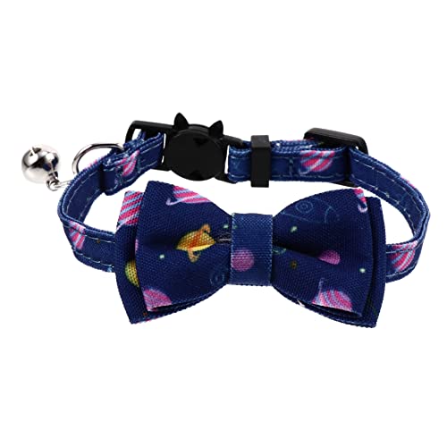 Yardwe Pet Bowtie Collar Pet Bell Necklace Einstellbar Kätzchenkragen Für Partyfestival Yardwe Pet Bowtie Collar Pet Bell Necklace Einstellbar Kätzchenkragen Für Partyfestival von Yardwe