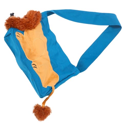 Yardwe Pet Sling Carrier Faltbare Tragetasche für Katzen aus Atmungsaktivem Canvas für Einkäufe und Reisen Süßem Design von Yardwe