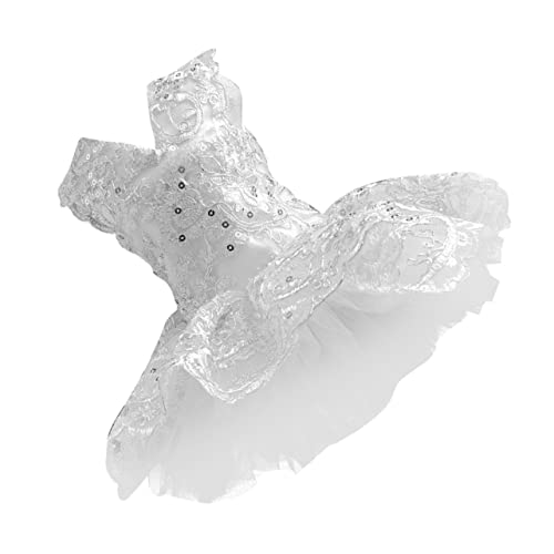 Yardwe Pet-Spitzenrock Welpe Hundebekleidung Kostüme Körperpflege Klein Kleid Zur Hochzeit Rockkostüm Für Hund Hundemäntel Hundekleid Haustier Sommer Hundeanzug Party Silver Yardwe Pet-Spitzenrock Welpe Hundebekleidung Kostüme Körperpflege Klein Kleid Zur Hochzeit Rockkostüm Für Hund Hundemäntel Hundekleid Haustier Sommer Hundeanzug Party Silver von Yardwe