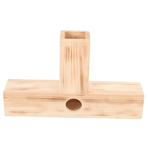 Yardwe Meerschweinchen-verstecktunnel Holz-hamsterspielzeug Mini-Tunnel Spielhaus Sicher Zum Beißen Für Tiere Yardwe Meerschweinchen-verstecktunnel Holz-hamsterspielzeug Mini-Tunnel Spielhaus Sicher Zum Beißen Für Tiere von Yardwe