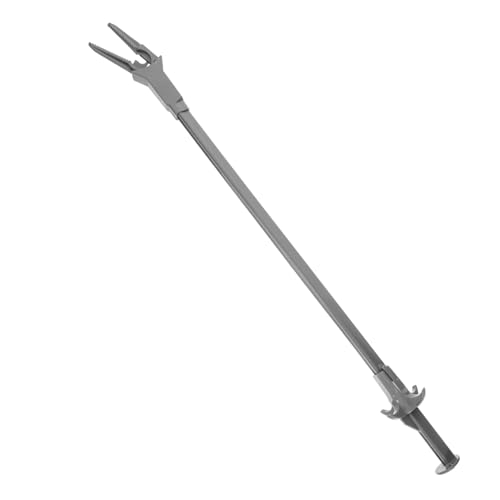 Yardwe 50cm Gebogene Pinzette für Aquarien Kunststoff Wasserpflanzenzange Ergonomisches Werkzeug für Pflanzenpflege Scharfe Klingen für Aquascaping von Yardwe