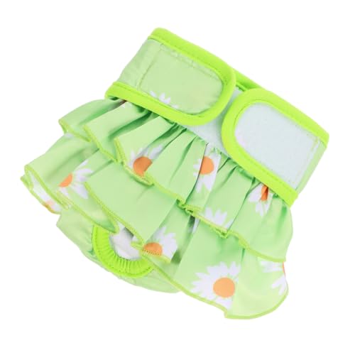 Yardwe Hundewindeln Waschbar Für Hündinnen Wiederverwendbare Menstruationshose Aus Bequeme Und Atmungsaktive Schutzhose Für Weibliche Hunde Für Läufigkeit Blühendes Design von Yardwe
