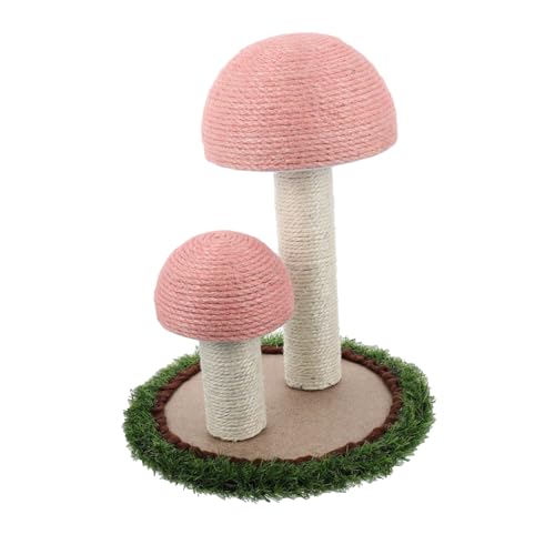 Yardwe Katzenkratzbrett Haustier Katze Klettergerüst Pilzform Katzenkratzbaum Yardwe Katzenkratzbrett Haustier Katze Klettergerüst Pilzform Katzenkratzbaum von Yardwe
