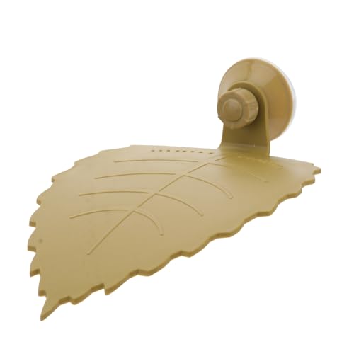 Yardwe Schildkröten-Tank-zubehör Schildkröte Kunststoff-plattform Schildkröte Kletterständer Blatt-Design von Yardwe