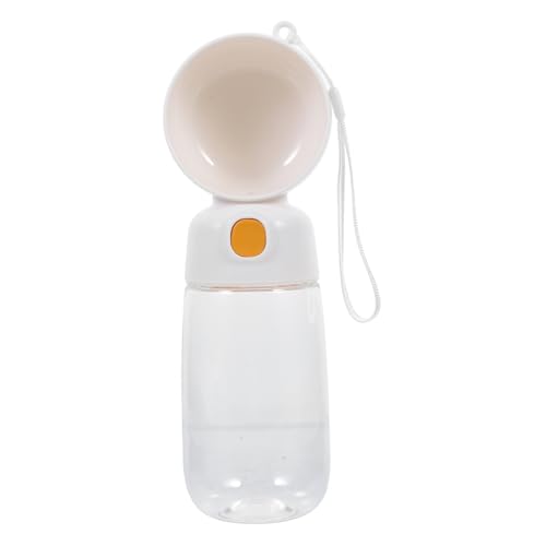 Yardwe Tragbare Wasserflasche Für Hunde Und Katzen Reisewasserflasche Mit Futternapf Für Unterwegs Wasserspender Für Outdoor-aktivitäten Wiederverwendbar Und Einfach Zu Reinigen von Yardwe