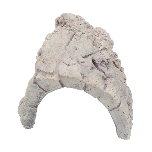 Yardwe Simulation Steinhöhle Versteck Harz Handwerk Reptil Haustier Versteck Höhle Für Reptil Lebensraum Dekoration von Yardwe