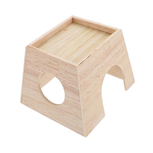 Yardwe Holz Verstecken Haus Für Kleine Haustiere Hühnerbrutkasten Dekor Leicht Tragbar Geeignet Für Igel Hamster Und Mäuse Yardwe Holz Verstecken Haus Für Kleine Haustiere Hühnerbrutkasten Dekor Leicht Tragbar Geeignet Für Igel Hamster Und Mäuse von Yardwe