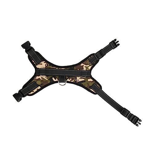Yardwe Sattel Stil Oxford Hundegeschirr für Große Camouflage Verstellbares Strapazierfähiges Geschirr für Optimale und Bewegungsfreiheit Beim Yardwe Sattel Stil Oxford Hundegeschirr für Große Camouflage Verstellbares Strapazierfähiges Geschirr für Optimale und Bewegungsfreiheit Beim von Yardwe