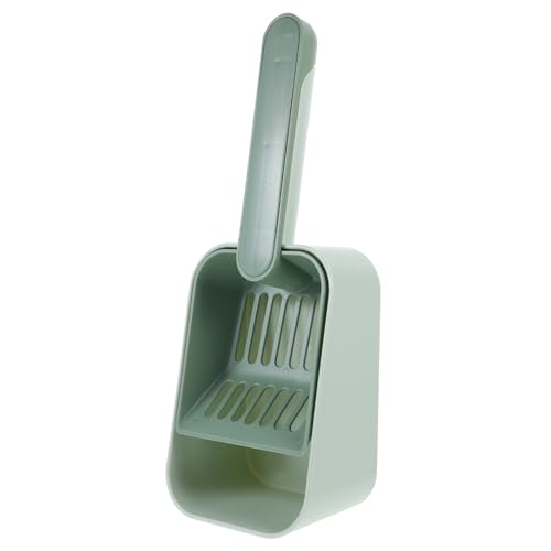 Yardwe Schaufel für Katzenstreu Bälle für Katzen Katzentoilette mit Haube Katzen Liner Abs cat Litter Shovel katzenstreu schippe Hundestreu Schaufel Katzenstreu sauber schaufeln von Yardwe