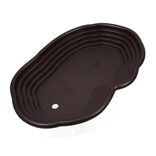 Yardwe Badewanne Für Schildkröten Mit Rampe Und Sonnenplattform Große Wasserschale Für Reptilien Futternapf Aus Plastik Multifunktionales Zubehör Für Terrarium Yardwe Badewanne Für Schildkröten Mit Rampe Und Sonnenplattform Große Wasserschale Für Reptilien Futternapf Aus Plastik Multifunktionales Zubehör Für Terrarium von Yardwe