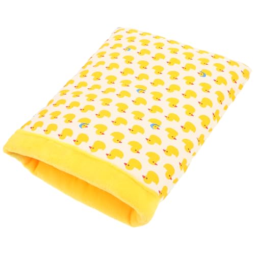 Yardwe Meerschweinchen Beutel Haustier Warme Bett Hamster Schlafsack Baumwolle Komfortable Nest von Yardwe