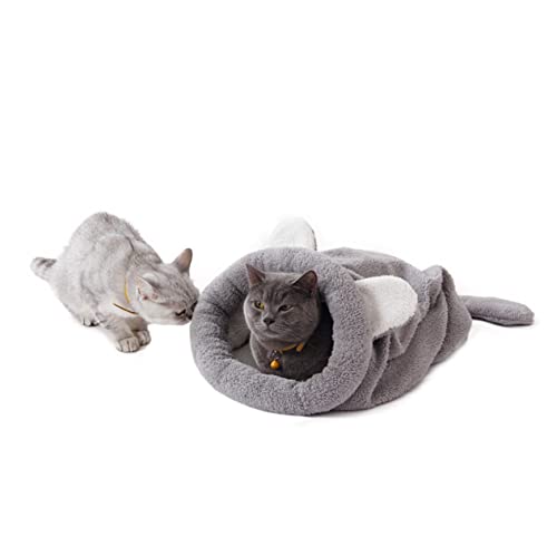 Yardwe Wärmender Schlafsack Für Haustiere Katzenbett Hundebett Bequeme Matte Heimtierbedarf Größe L Grau Gemütlich Yardwe Wärmender Schlafsack Für Haustiere Katzenbett Hundebett Bequeme Matte Heimtierbedarf Größe L Grau Gemütlich von Yardwe