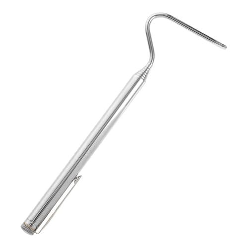 Yardwe Schlangenhaken-Schlangenfalle Eidechsenzange zusammenklappbarer Schlangenhaken Schlangenzange Werkzeug zur Schlangenbekämpfung Schlangenhaken aus Edelstahl Rostfreier Stahl Silver Yardwe Schlangenhaken-Schlangenfalle Eidechsenzange zusammenklappbarer Schlangenhaken Schlangenzange Werkzeug zur Schlangenbekämpfung Schlangenhaken aus Edelstahl Rostfreier Stahl Silver von Yardwe
