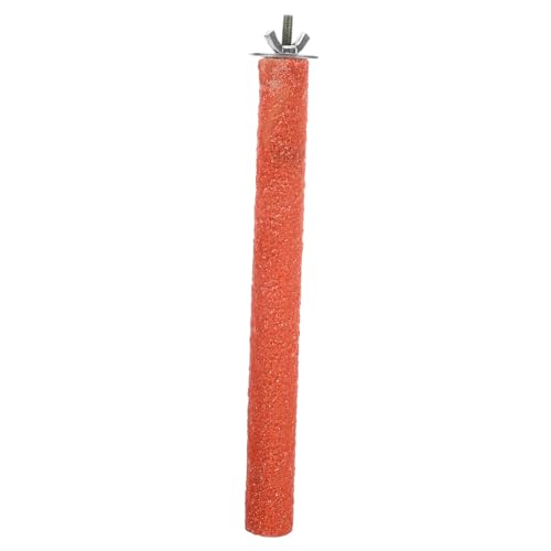Yardwe Papageien Kletterspielzeug Einstellbarer Grind-Stick Für Vögel Geeignet Für Wellensittiche Und Nymphensittiche Fördert Bewegung Und Balance Zubehör Für Käfige von Yardwe