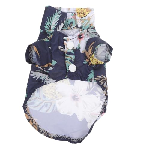 Yardwe Shirt für Kleine Atmungsaktive Hawaiian Shirt für Haustiere Süßes Design Maschinenwaschbar für Besondere Anlässe Xs Yardwe Shirt für Kleine Atmungsaktive Hawaiian Shirt für Haustiere Süßes Design Maschinenwaschbar für Besondere Anlässe Xs von Yardwe
