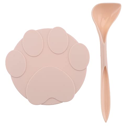 Yardwe Hundefutterdosendeckel Haustierdosendeckel-Set Inkl. Deckellöffel Für Tierfutter Silikon Für Katzen Und Hunde von Yardwe