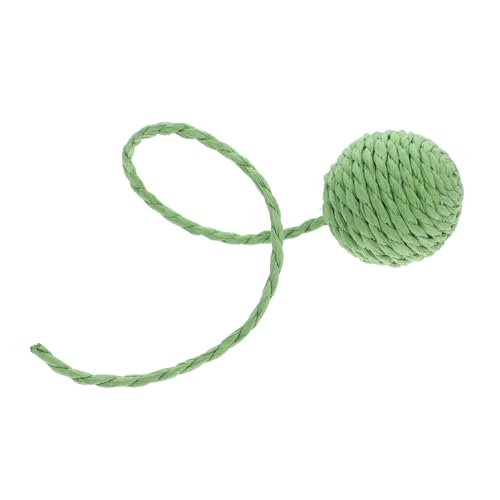 Yardwe Kratzbaum Ersatzpfeiler Mit Sisal Und Papierseilball Für Wohnungskatzen Interaktives Kratzspielzeug Für Katzen Mit Dekorativem Design Und Einfachem Aufbau von Yardwe