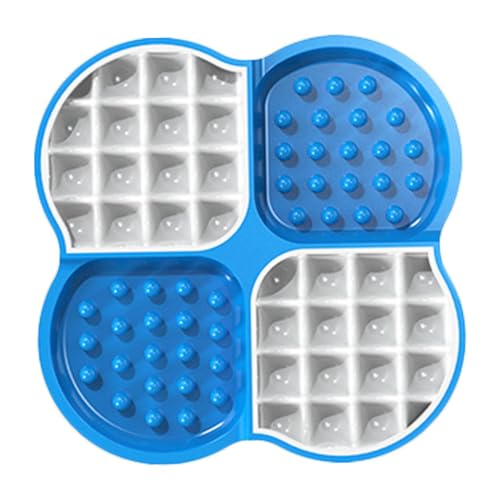 Yardwe Pet Slow Feeder Schüssel Aus Gesundheit Und Für Kleine Hunde Und Katzen Verlangsamt Das Fressen Das Von Blähungen Und Erbrechen Für Trocken Und Nassfutter von Yardwe