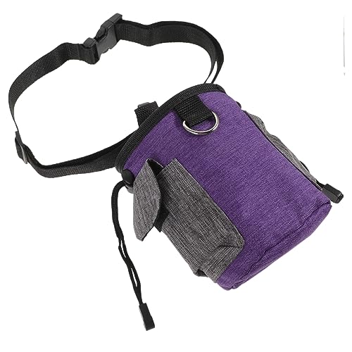 Yardwe Snackpaket Für Haustiere Welpentasche Leckerlibeutel Für Hunde, Klein Tasche Für Hundeleckereien Bausatz Hunde-PIPI-pad Hund Reisetasche Hundekotbeutel Violett Oxford-Stoff Yardwe Snackpaket Für Haustiere Welpentasche Leckerlibeutel Für Hunde, Klein Tasche Für Hundeleckereien Bausatz Hunde-PIPI-pad Hund Reisetasche Hundekotbeutel Violett Oxford-Stoff von Yardwe