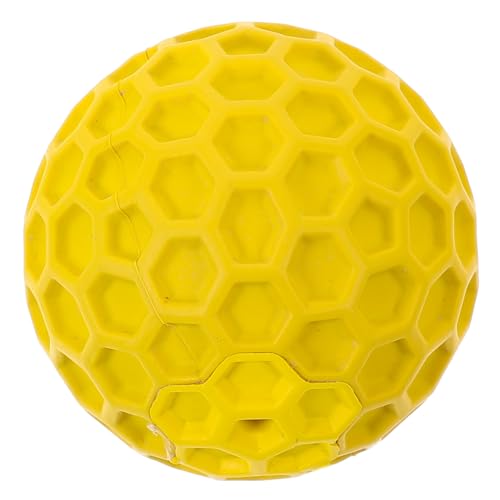 Yardwe Interaktiver Hundespielzeug Ball Aus Squeaky Kauspielzeug Für Kleine Und Große Hunde Fördert Das Zahnreinigung Und Training Widerstandsfähig Und Langlebig Farben Zufällig von Yardwe