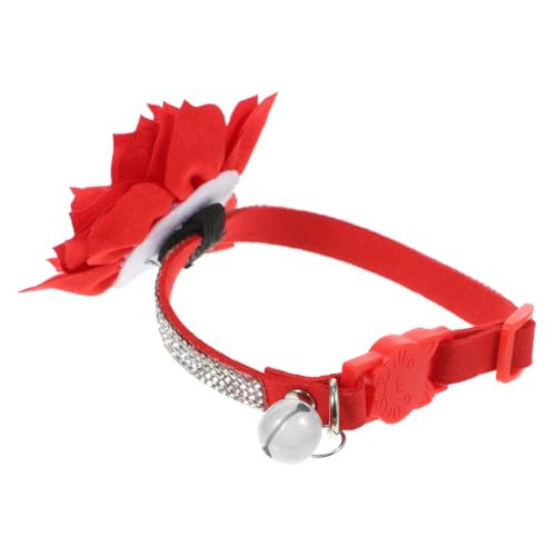 Yardwe Rhinestone Hundehalsband Für Katzen Und Kleine Hunde Verstellbar Und Für Partys Alltag Hochzeiten Und Feiertage Wasserabweisend Und Langlebig von Yardwe