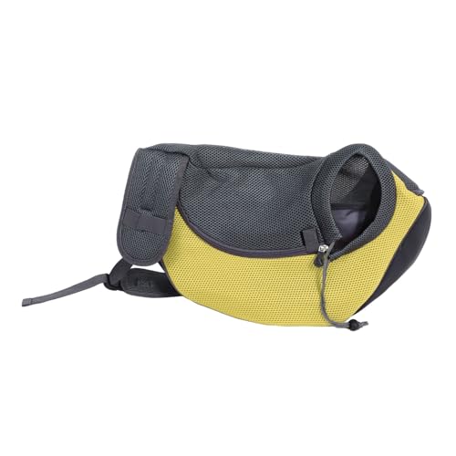 Yardwe Stylische Haustier Tragetasche für Kleine und Katzen Atmungsaktive Sling Tragetasche Tragbar für Outdoor Reisen Ergonomisch und Vielseitig von Yardwe