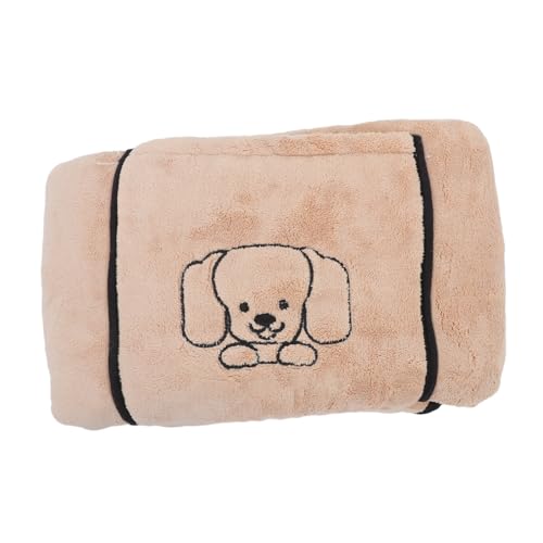 Yardwe Super Absorbierendes Haustiertuch aus Korallfarbenem Fleece mit Handtaschen Schnelltrocknende Mittelgroße Hundedecke für Katzen und Hunde Yardwe Super Absorbierendes Haustiertuch aus Korallfarbenem Fleece mit Handtaschen Schnelltrocknende Mittelgroße Hundedecke für Katzen und Hunde von Yardwe