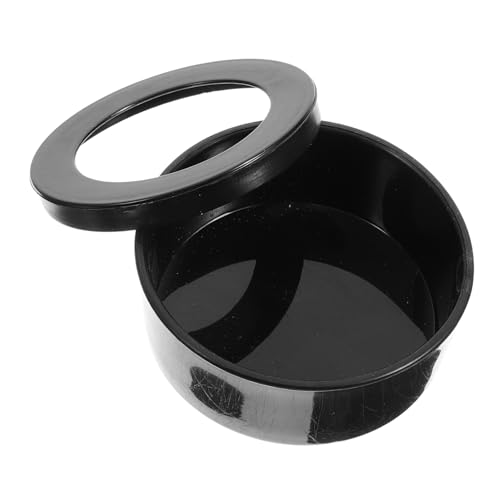 Yardwe Terrariendekoration Reptilienfutterbehälter Spinnenfutterspender Schildkrötenfutter Schlangenwasserschale Essen Futterbecken für Reptilien Wassernäpfe für Reptilien Plastik Black Yardwe Terrariendekoration Reptilienfutterbehälter Spinnenfutterspender Schildkrötenfutter Schlangenwasserschale Essen Futterbecken für Reptilien Wassernäpfe für Reptilien Plastik Black von Yardwe