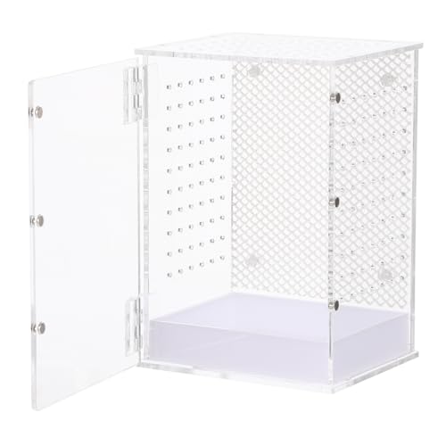 Yardwe Tarantula Zuchtbox Kleine Futterbox Für Spinnen Und Insekten Transparentes Terrarium Für Mantis Schnecken Und Reptilien Mit Belüftungslöchern Für Haltung Von Haustieren Yardwe Tarantula Zuchtbox Kleine Futterbox Für Spinnen Und Insekten Transparentes Terrarium Für Mantis Schnecken Und Reptilien Mit Belüftungslöchern Für Haltung Von Haustieren von Yardwe