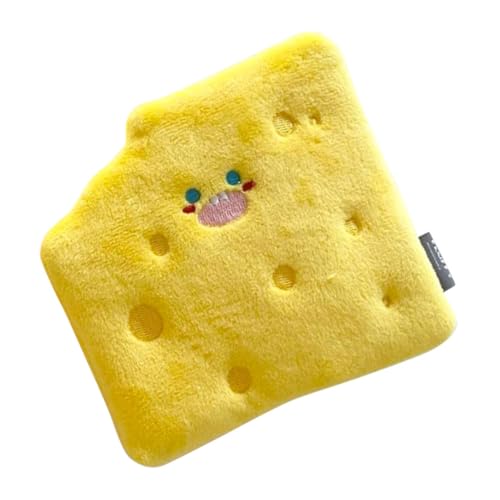 Yardwe Tibetisches Lebensmittelspielzeug Hund Snack-Fütterungsmatte ausgestopft schnüffeln Interactive Dog Toys Dogs Toys Plüsch Schnüffelkissen Futterkissen für Haustiere Yellow von Yardwe