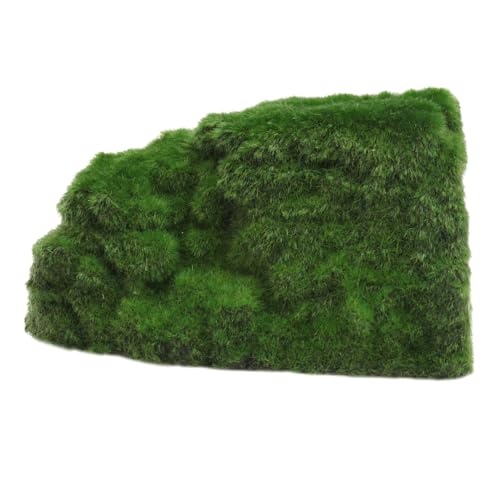 Yardwe Tortoise Moss Cave Versteck mit Natürlichem Moosdesign Aquarium Dekoration Schildkrötenzubehör Gehege Terrarium Höhle für Süßwasserfische und Reptilien Yardwe Tortoise Moss Cave Versteck mit Natürlichem Moosdesign Aquarium Dekoration Schildkrötenzubehör Gehege Terrarium Höhle für Süßwasserfische und Reptilien von Yardwe