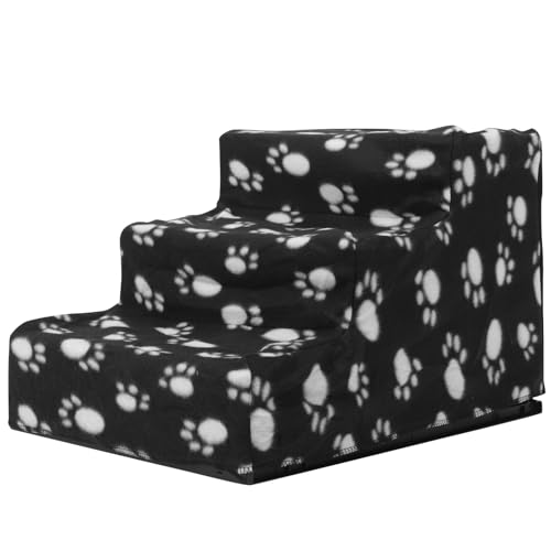Yardwe Pet Treppe Für Hunde Tragbare rutschfeste Hunderampe Für Kleine Und Ältere Haustiere Stabile Treppe Für Sofa Bett Und Auto Für Welpen Und Katzen Mit Gelenkschmerzen von Yardwe