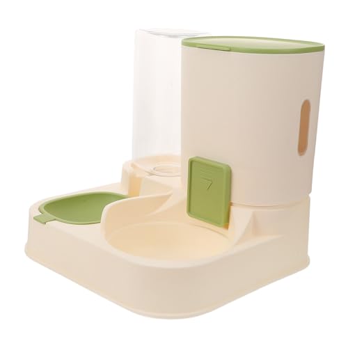 Yardwe Katzenfutter-wasserspender Automatischer Haustier-wasserspender Hundenapf Käfig Katzenfutterspender Kunststoffmaterial Sicher Yardwe Katzenfutter-wasserspender Automatischer Haustier-wasserspender Hundenapf Käfig Katzenfutterspender Kunststoffmaterial Sicher von Yardwe