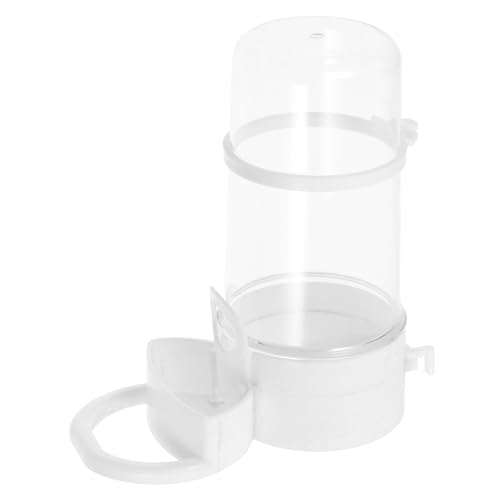 Yardwe Vogelfutterspender Für Käfig Automatische Tränke 480 Ml Fassungsvermögen Papagei Kleintier Trinkflasche von Yardwe