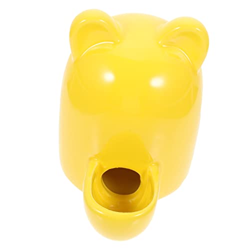 Yardwe Trinkbrunnen Kauspielzeug Für Meerschweinchen Hängematte Kaninchen-wasserflasche Hamsterkäfig Hund Wassernapf Hamsterfutter Hundefutterspender Essen Schüssel Keramik Yellow Yardwe Trinkbrunnen Kauspielzeug Für Meerschweinchen Hängematte Kaninchen-wasserflasche Hamsterkäfig Hund Wassernapf Hamsterfutter Hundefutterspender Essen Schüssel Keramik Yellow von Yardwe