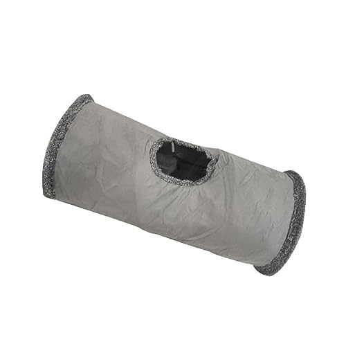 Yardwe Faltbarer Katzentunnel Aus Suede Spielzeug Schlafnest Für Katzen Kätzchen Kleine Haustiere s Für Indoor Outdoor Aktivitäten von Yardwe