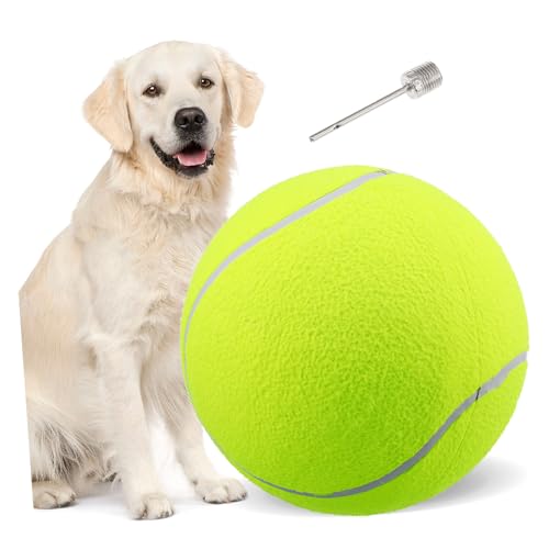 Yardwe Übergroßer Tennisball Sport Riesentennis für Hundekatzen großer Hundeball Haustier riesiges hundespielzeug Hundespielzeugball Riesiger Tennisball für Hunde Grün Yardwe Übergroßer Tennisball Sport Riesentennis für Hundekatzen großer Hundeball Haustier riesiges hundespielzeug Hundespielzeugball Riesiger Tennisball für Hunde Grün von Yardwe