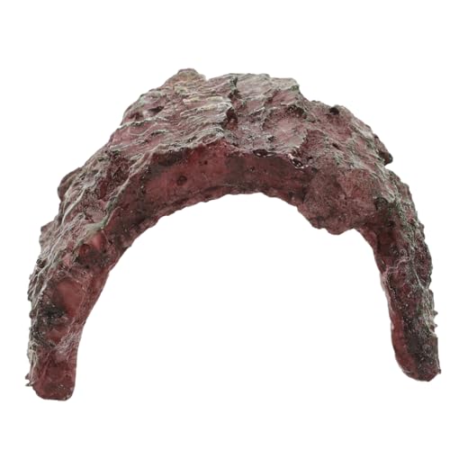 Yardwe Reptilien-Tank-versteck Höhlen-Ornament Aus Kunstharz Reptilienhöhle Dekoration Schildkröten-versteck Aquarium-höhle für Reptilien Yardwe Reptilien-Tank-versteck Höhlen-Ornament Aus Kunstharz Reptilienhöhle Dekoration Schildkröten-versteck Aquarium-höhle für Reptilien von Yardwe