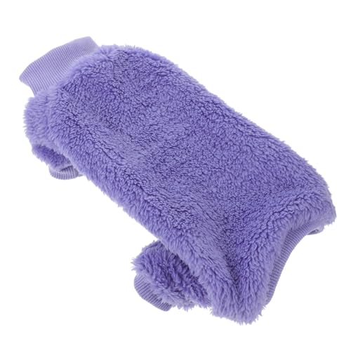 Yardwe Vierbeinige Katzenkleidung Welpenpullover Plüschkatzenkleidung Katzenkostü Hundepyjamas Katzenpyjama Süße Katzenkleidung Plüsch Katze Samt Atmungsaktiv Violett Yardwe Vierbeinige Katzenkleidung Welpenpullover Plüschkatzenkleidung Katzenkostü Hundepyjamas Katzenpyjama Süße Katzenkleidung Plüsch Katze Samt Atmungsaktiv Violett von Yardwe