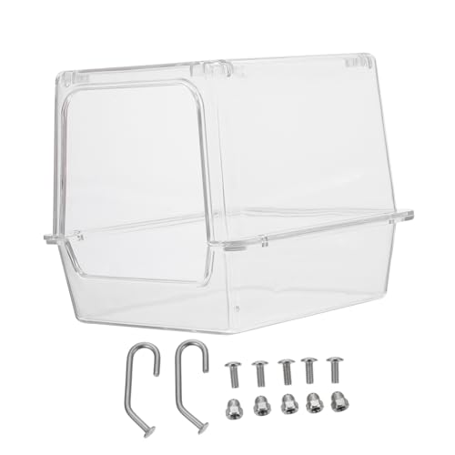 Yardwe Papagei Bad Box Vogel -leckage Badewanne Käfig Hängen Rohr Dusche Box Für Papageienbadebox Und Papageienbadebox Mit Papageienbadewanne Und Papageienbadewürfel Yardwe Papagei Bad Box Vogel -leckage Badewanne Käfig Hängen Rohr Dusche Box Für Papageienbadebox Und Papageienbadebox Mit Papageienbadewanne Und Papageienbadewürfel von Yardwe