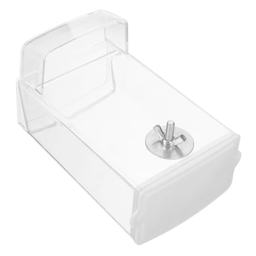 Yardwe Vogelfutterspender Automatisches Design Für Papageien Käfigzubehör Aus Robustem Pp-Material Einfache Befüllung Und Reinigung Für Vögel Und Kleintiere Geeignet von Yardwe