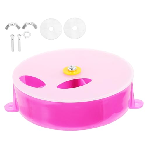 Yardwe Interaktive Papagei Kauen Spielzeug Rad Feeder Vogel Futtersuche Box Pädagogisches Vogel Feeder Spielzeug Farbe von Yardwe