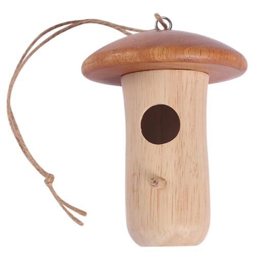 Yardwe Hängendes Vogelhaus Aus Holz Für Garten Attraktives Design Große Öffnung Für Mehrere Vögel Einfache Reinigung Nachfüllung Für Vogelbeobachtung Im Freien von Yardwe