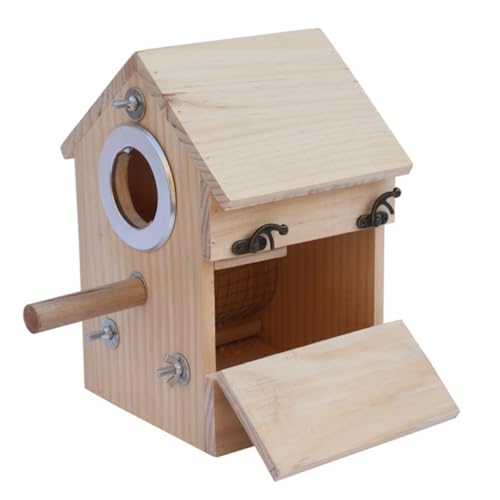 Yardwe Holznest-zuchtkasten Für Vögel Links/rechts Öffnend Vogelhaus Vogelkäfig- Für Schwalben Yardwe Holznest-zuchtkasten Für Vögel Links/rechts Öffnend Vogelhaus Vogelkäfig- Für Schwalben von Yardwe